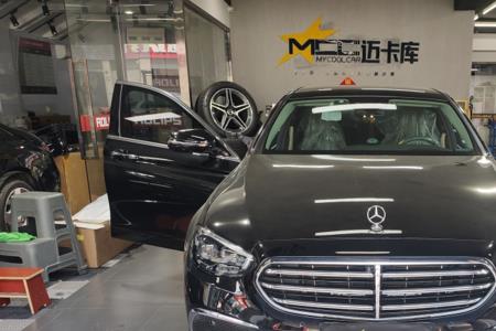 立标奔驰e300能用自动洗车机吗