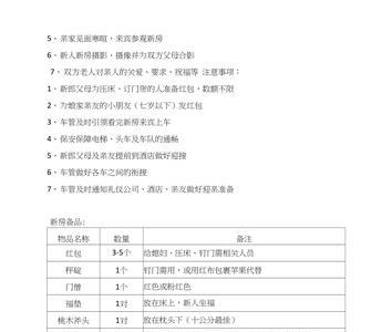 扬州男方迎亲流程