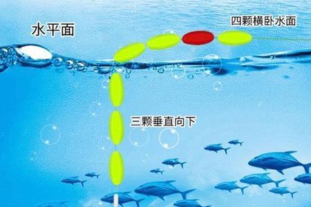 逗钓七星漂的调漂方法