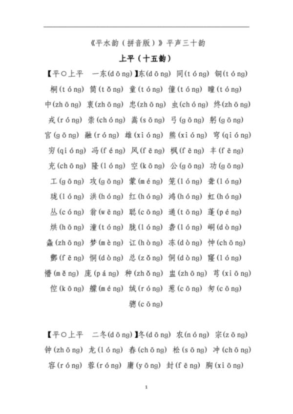 存字在平水韵是哪个韵部