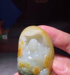 和田玉原籽原皮怎么盘