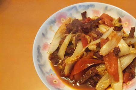 白菜炒牛肉王刚