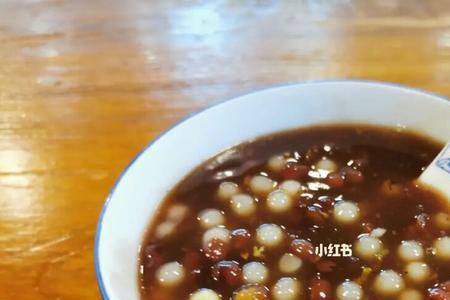 桂花赤豆小圆子热量