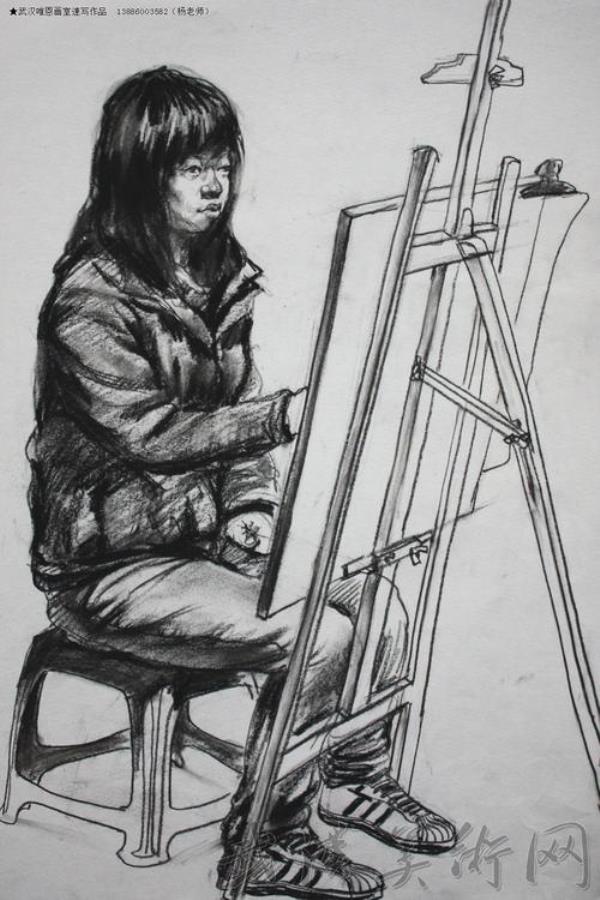 高考速写素描色彩哪个比较难