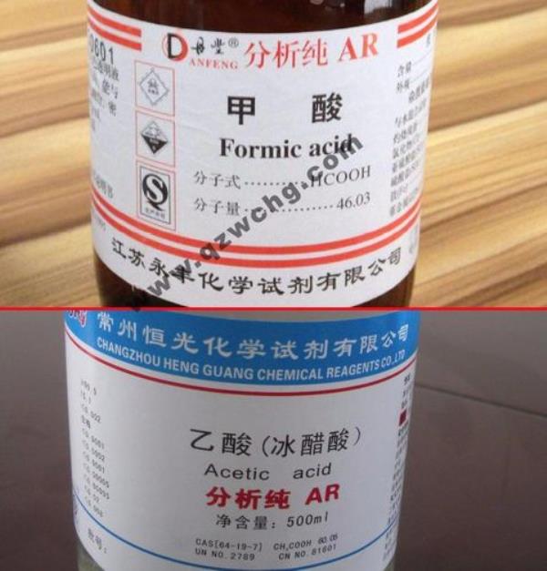 冰醋酸和硫酸的区别