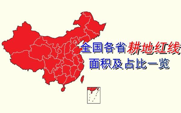 各省耕地面积表