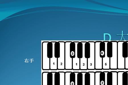 钢琴e调指法
