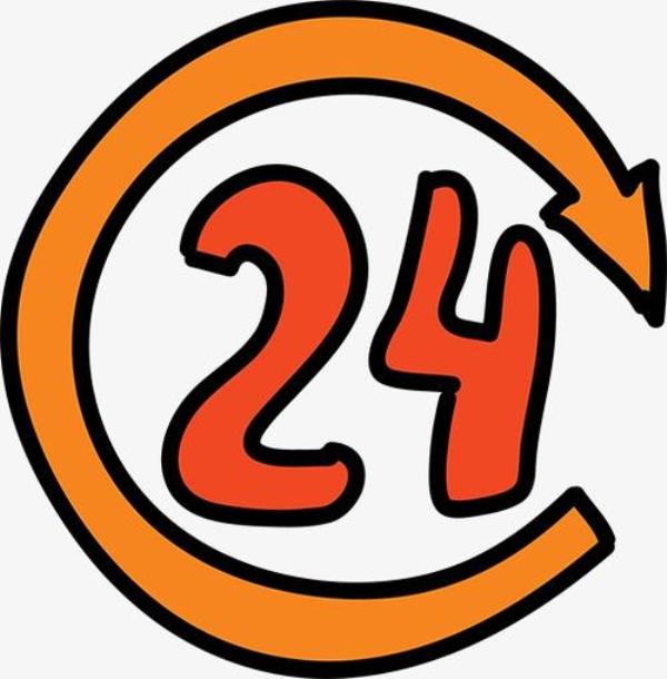 正确的24小时划分
