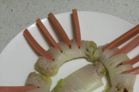 圆火腿怎么切摆盘才好看