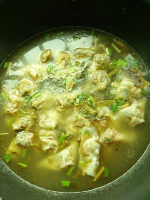 韭菜鸡蛋馄饨做法