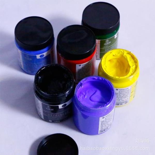 丙烯颜料有几种蓝色颜色
