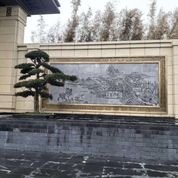 影背墙前弄个鱼池可以吗