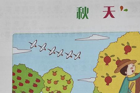 一年级秋天的5个特点