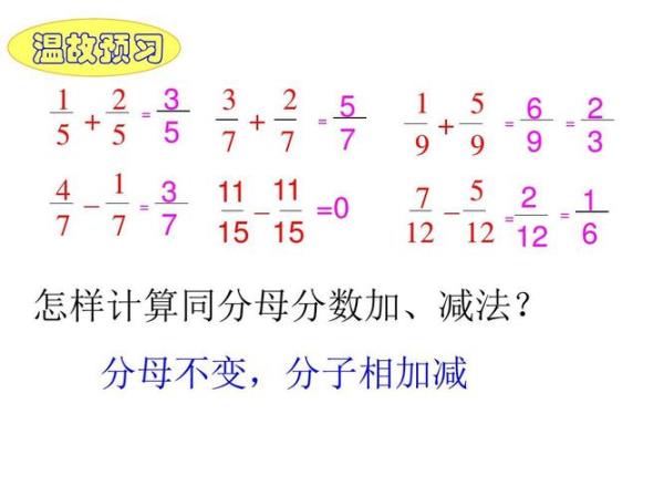 分数加减法用的是什么数学思想