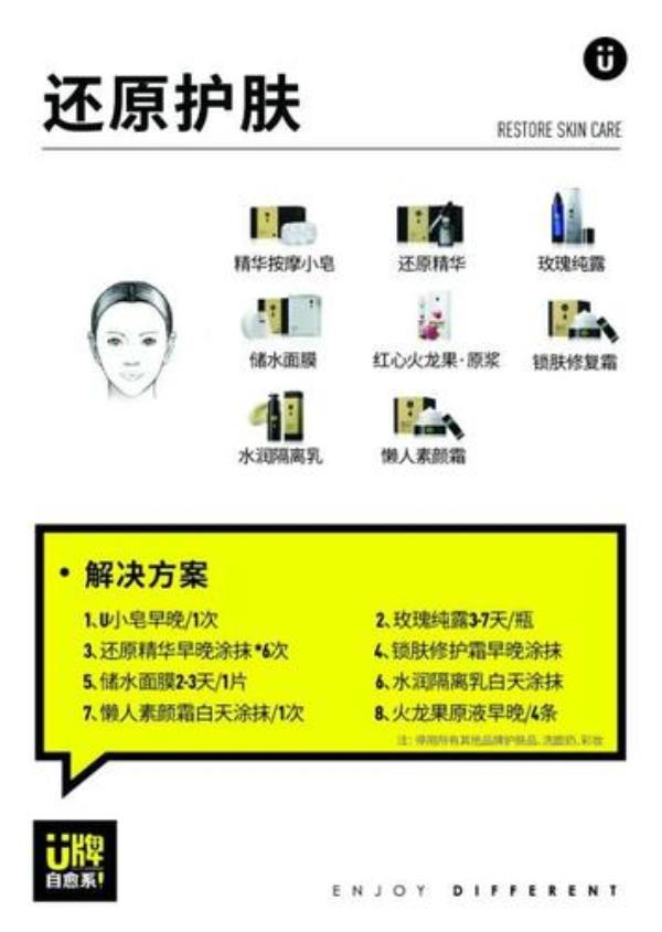 u牌护肤品采用的是什么模式