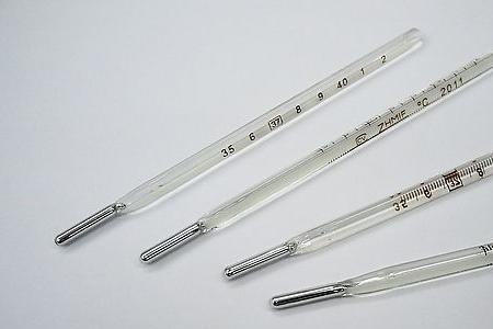 体温计水银柱上不来是怎么回事