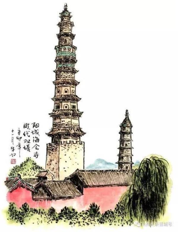 开封铁塔儿童简笔画