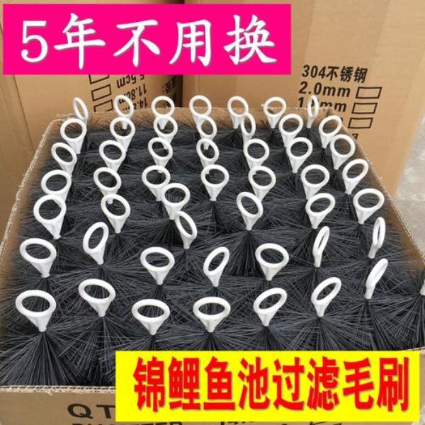 鱼池过滤箱全放毛刷可以吗