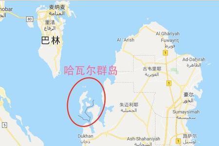 卡塔尔纬度位置