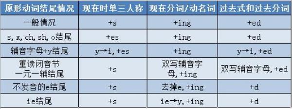 第三人称复数形式动词后加什么