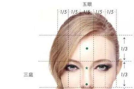 三庭比例怎么测
