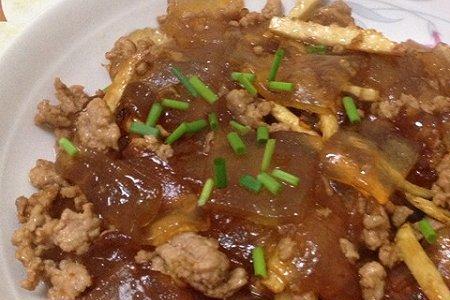 白菜炒粉皮家常做法