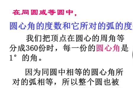 同心角是什么