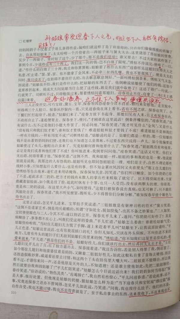 红楼梦原著全文批注