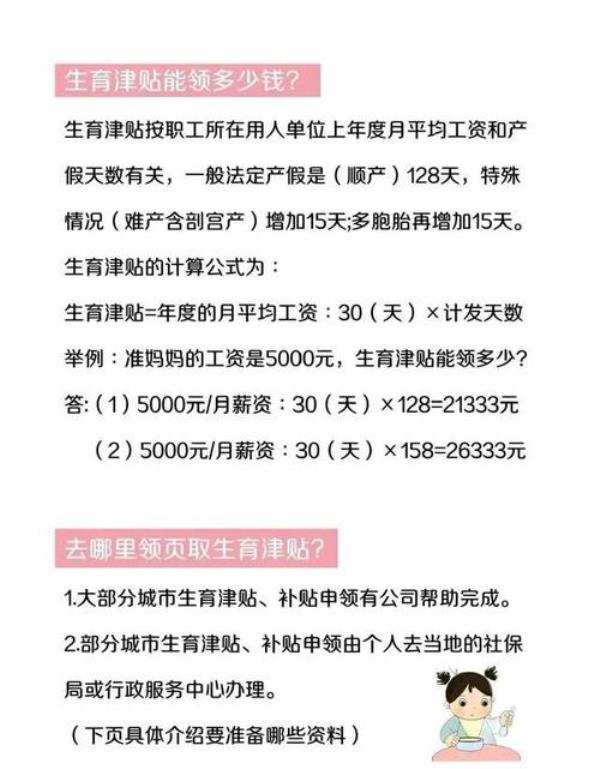 东莞生育津贴领取条件及标准2022