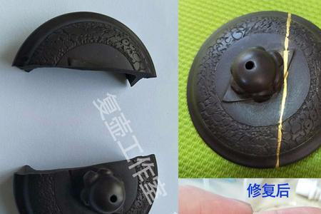紫砂壶碎了可以碾碎再烧吗