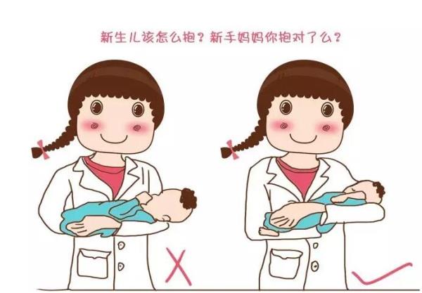 抱新生儿是先抱头还是提脚