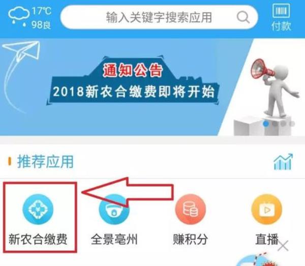 武汉新农合如何查询缴费记录