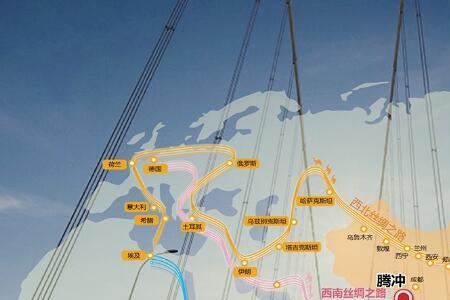 丝绸之路五大节点城市