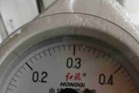 红旗电接点压力表怎么安装