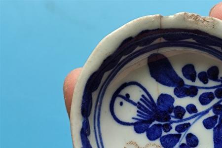 瓷器上的冲线是什么意思