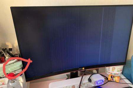 电脑显示正常,但看视频不停的闪