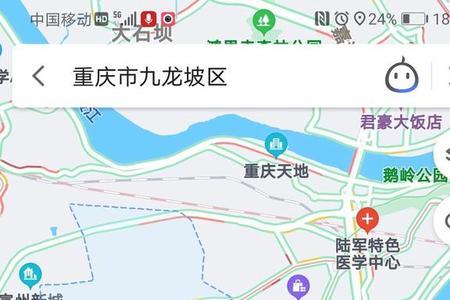 重庆渝中区到南岸区变码吗