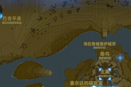 塞尔达迷雾之森在地图哪里