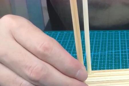 一次性筷子怎么做成长方体