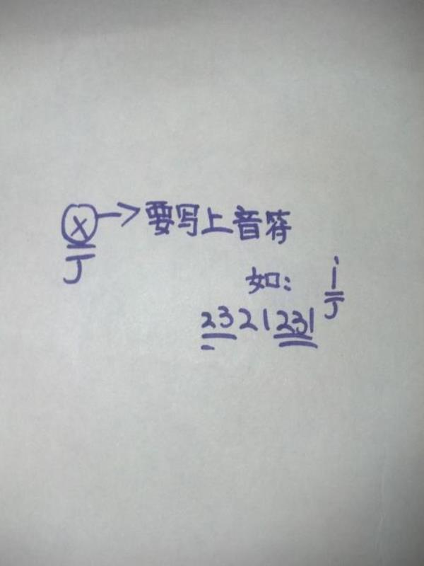 短倚音是什么意思