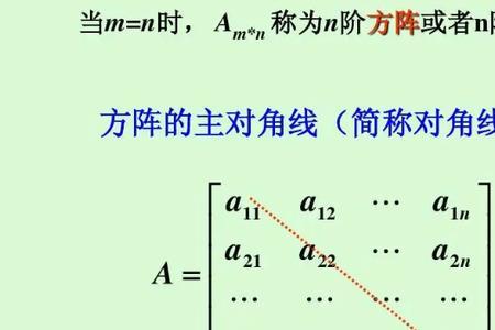 什么是方矩阵
