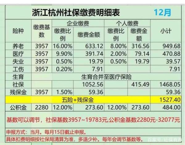 山东2022灵活就业社保缴费明细表