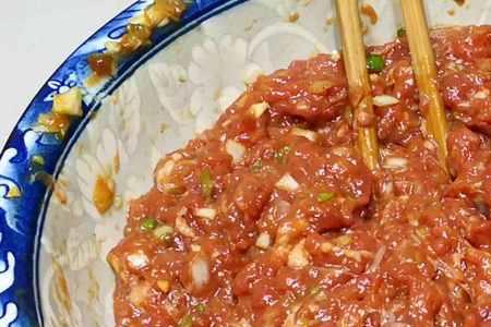 白菜牛肉馅能不能提前拌出来