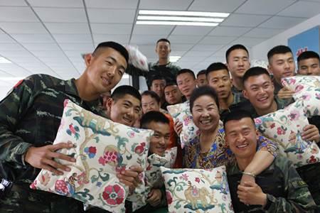 兵妈对班长的感恩寄语