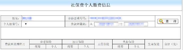 泉州灵活就业社保缴费明细查询