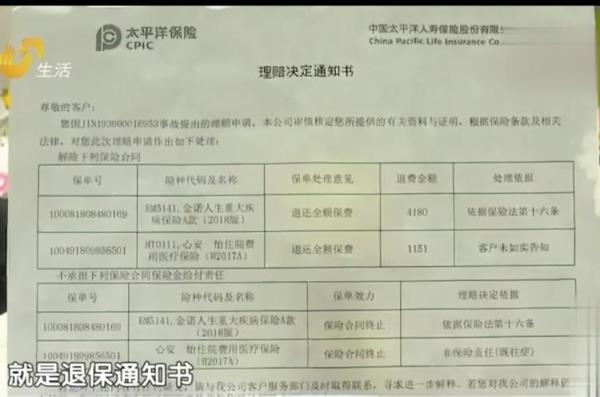 太平洋医疗保险怎样退保