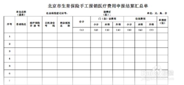 生育保险统筹费用结算单怎么看