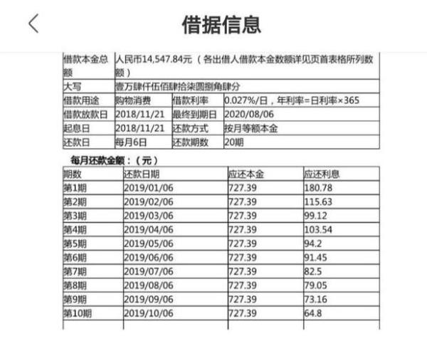 30万年利率36%一个月多少