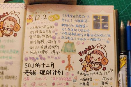 怎么用手账本做手账