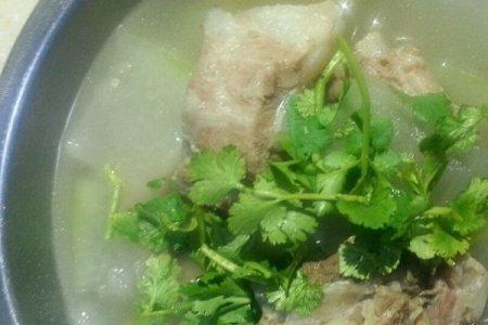山药冬瓜排骨汤做法